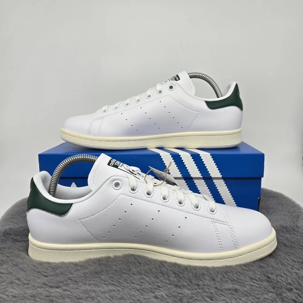New adidas Stan Smith Primegreen Collegiate Green Men's Shoes Size 11 - Picture 6 of 8